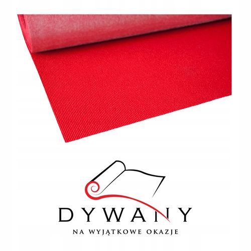 czerwony dywan na ślub, galę, event, chodnik, szer. 1m STANDARD na Arena.pl
