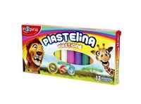 plastelina 12kol.  inspiria