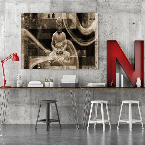 Obraz na płótnie - Canvas, Nowoczesny Budda 4 60x40 na Arena.pl