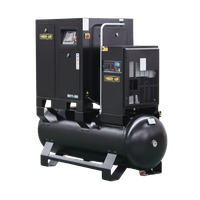 INV11-500 Sprężarka Śrubowa kompresor z osuszaczem i falownikiem 11kW 500l