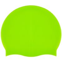 Czepek pływacki silikonowy Aqua Sport Monocap Fluo Green