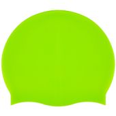 Czepek pływacki silikonowy Aqua Sport Monocap Fluo Green