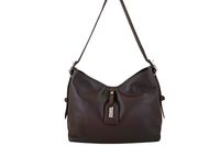 Codzienna torebka damska na ramię - Brązowa ciemna