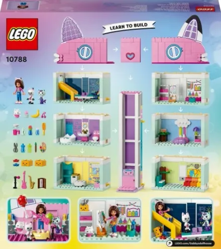 LEGO Gabby's Dollhouse Koci domek Gabi 10788 + KATALOG LEGO na Arena.pl