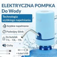 ELEKTRYCZNA POMPKA DO WODY ViO E20 - PODWÓJNY SILNIK DO BUTLI 13 L 19 L