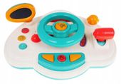 2X interaktywny SYMULATOR JAZDY kierownica DŹWIĘK światła SYMULATOR JAZDY