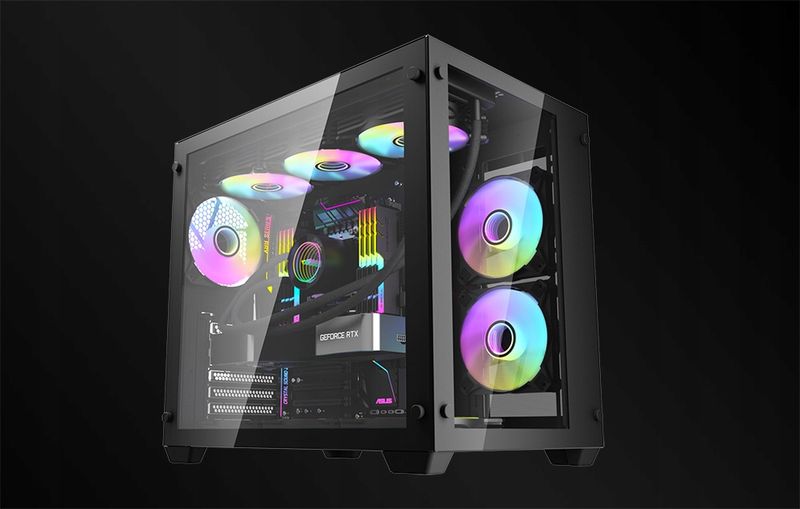 Obudowa DarkFlash C285 Black zdjęcie 3