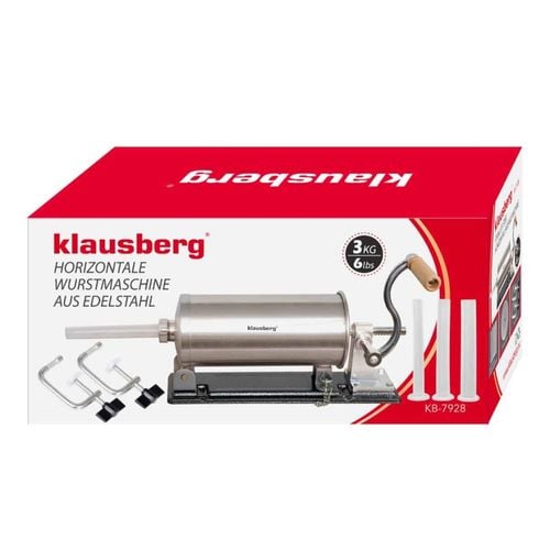 ręczna nadziewarka do kiełbasy 3kg klausberg kb-7928 na Arena.pl
