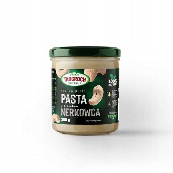 Pasta 100% z Orzechów Nerkowca 300g Bez Dodatków zdjęcie 1