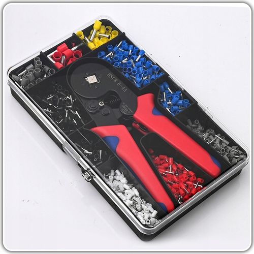 ZACISKARKA PRASKA DO KONEKTORÓW Szczypce PRZEWODÓW KABLI 1200 szt. + na Arena.pl