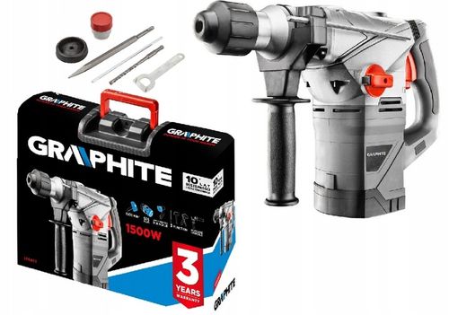 GRAPHITE MŁOT UDAROWY SDS+1500W 58G862 na Arena.pl