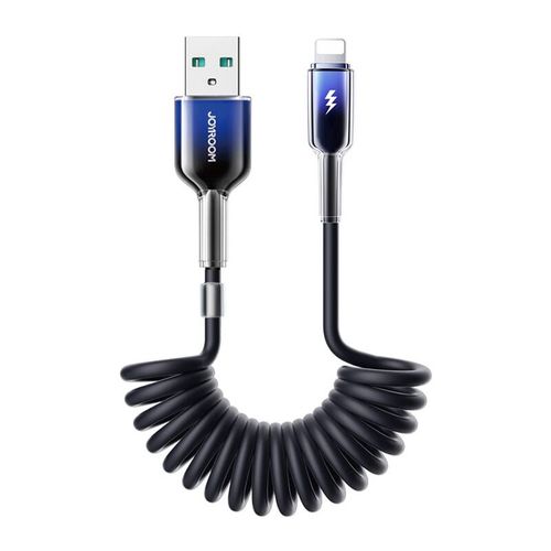 Kabel Joyroom S-A43 USB-A Lightning 1.5m Wytrzymały DO Auta Czarny na Arena.pl
