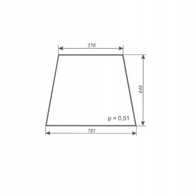 szyba boczna - bok ver.II do ciągnika URSUS C-360 kabina Szczytno na Arena.pl