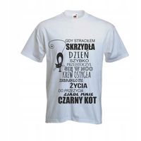 Koszulka T-SHIRT napis GDY STRACIŁEM SKRZYDŁA