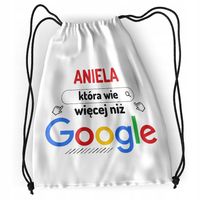 Plecak Dla Anieli Szkolny Worek Torba Z Nadrukiem Ze Zdjęciem