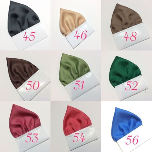 Żółta poszetka trójkątna "Wypustka" na Arena.pl