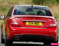 Mercedes C204 Coupe LISTWA CHROM Chromowana Klapa
