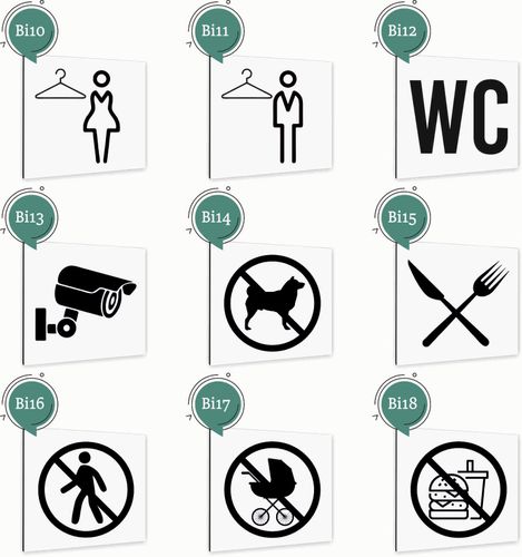 Tabliczka NAPIS TOALETA BIAŁA Tablica nierdzewna PIKTOGRAM ALUMINIUM na Arena.pl