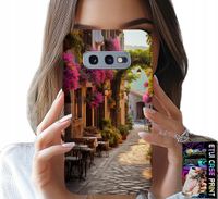 ETUI DO SAMSUNG GALAXY S10E - MALOWNICZA ULICZKA Z KAWIARNIĄ + FOLIA