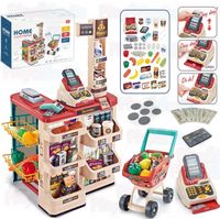 MEGA SKLEP SUPERMARKET SKLEPIK KASA HIPERMARKET WÓZEK DŹWIĘK BV-0067/668-78