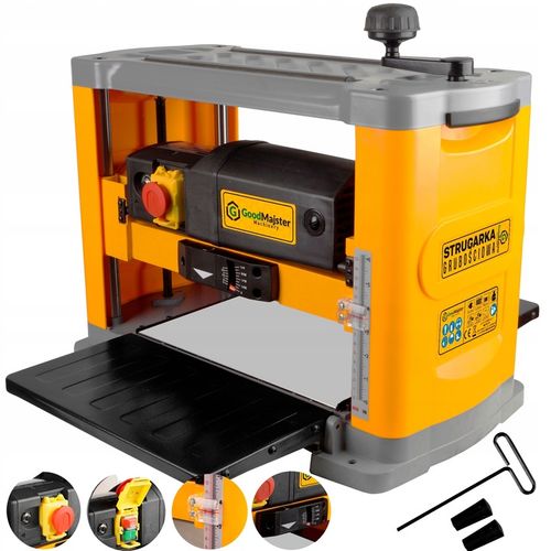 GRUBOŚCIÓWKA STRUG HEBLARKA WYRÓWNIARKA STRUGARKA GMM-HBG330 1500W na Arena.pl