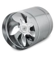 wentylator kanałowy przemysłowy arw 200, metalowy - rx 01-102