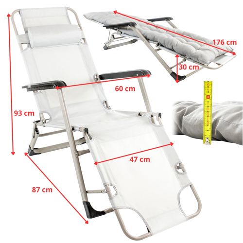 Leżak plażowy gravity KUSENO na Arena.pl