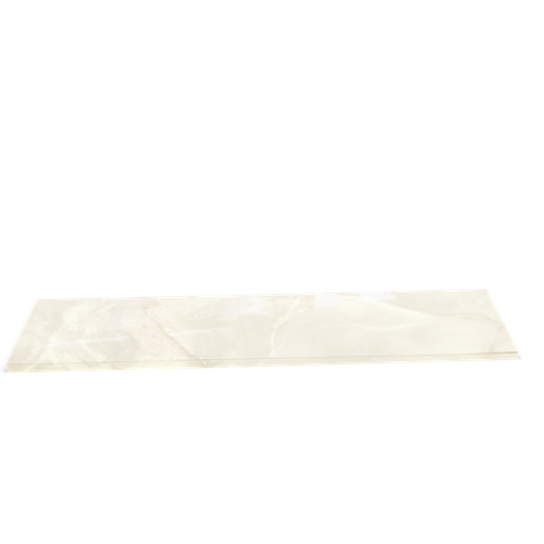 Gruba płytka schodowa z kapinosem 120x30,bez RYFLI, KREMOWY MARMUR - POŁYSK na Arena.pl