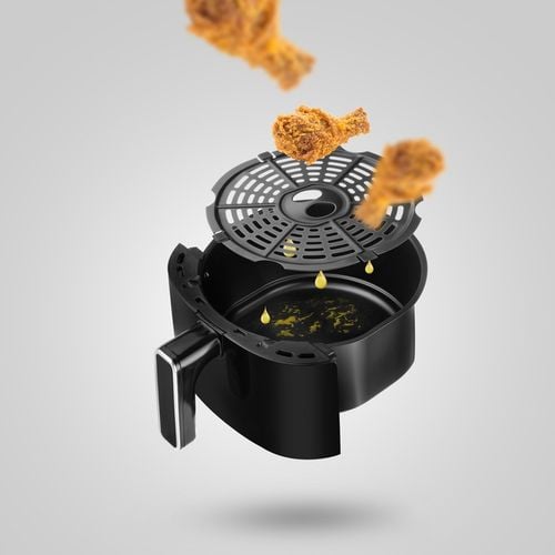 FRYTKOWNICA BEZTŁUSZCZOWA AIRFRYER GRILLOWANIE DUŻA NIEPRZYWIERAJĄCA na Arena.pl