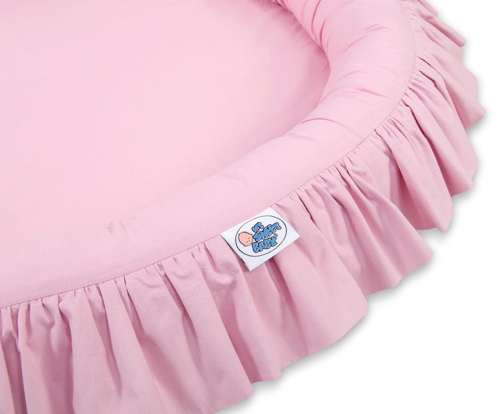 Gniazdko z falbanką - różowe zdjęcie 4