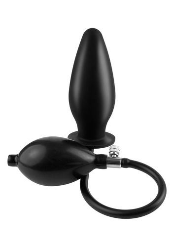 Plug-Inflatable Silicone Plug Black na Arena.pl
