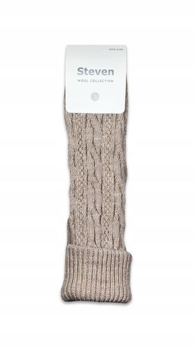 STEVEN 095 WEŁNIANE getry damskie młodzieżowe OCIEPLACZE na Arena.pl