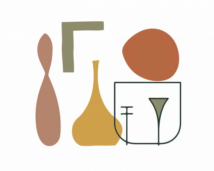 Plakat 50x40cm Naczynia zdjęcie 1