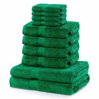 TOWEL/MARINA/GREEN/SET2*70x140+4*50x100+4*30X50