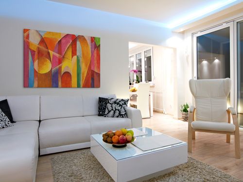 15101 Obraz na płótnie KATEDRA KOLOROWY na Arena.pl