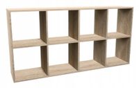Regał TopEshop 147 cm x 75 cm x 30 cm dąb sonoma