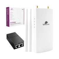 Access Point zewnętrzny 1200Mbps IP66 Spacetronik 4w1 WiFi 5 POE MIMO-OFDM