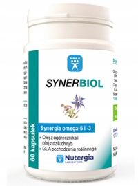 SYNERBIOL 60 kapsułek NUTERGIA omega3-6 na Arena.pl