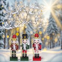 Zawieszka dziadek do orzechów 4x3x11cm kpl.3szt