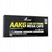 Olimp AAKG EXTREME MC 120 kapsułek L-ARGININA POMPA BCAA AMINOKWASY