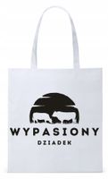 Dla Dziadka Na Prezent Torba Eco Biała Shopper Z Nadrukiem Ze Zdjęciem
