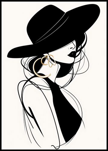 Plakat 67,5x95cm Uwikłana Elegancja na Arena.pl