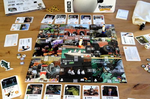 Gra Pingwiny z Madagaskaru na Arena.pl