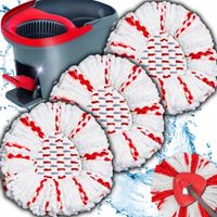 3x WKŁAD NAKŁADKA DO MOPA OBROTOWEGO VILEDA TURBO NOWY MODEL MOPOWANIE