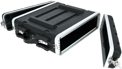 Walizka Thomann Rack Case 2U LEKKI Ściągane pokrywy przód tył 55x57,5x16 cm na Arena.pl