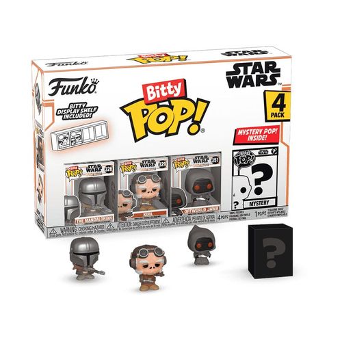 Funko Bitty POP! SW Mandalorian Kuil 2cm 4pak na Arena.pl