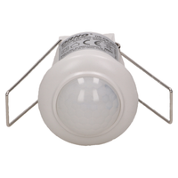CZUJNIK RUCHU SUFITOWY PODTYNKOWY SENSOR PIR LED MINI CZUJKA SUFIT Ø6M 360°