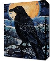 Obraz 30x40cm Kruczy Mąciciel