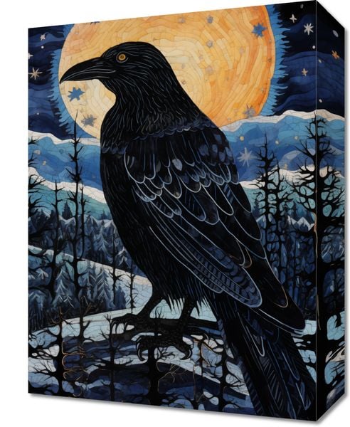 Obraz 30x40cm Kruczy Mąciciel zdjęcie 1