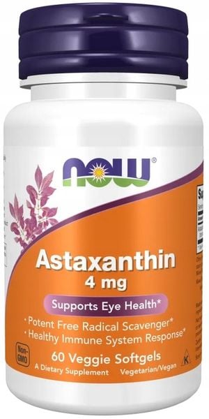 Astaxanthin 4 mg, 60 żelek zdjęcie 1